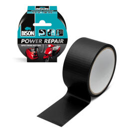 Bandă adezivă texturată BISON Power Repair, negru