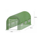 Folie Solar de Gradina - 3,5 x 2 x 2 m - Verde