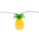 Ghirlanda LED - Ananas - 1,65 m - 10 LED - Alb cald - 2 x AA