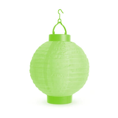 Lampion cu LED - Verde