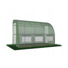 Solar de Gradina Montabil de Perete - 4 x 1,5 x 2 m - Verde