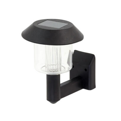 Lampa Solara LED de Perete - Negru