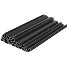 PVC kerítésszalag - 19 cm x 35 m - 630g/m2 - Antracit szürke