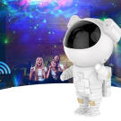 Proiector Lumina LED de Noapte, Model Astronaut, cu Telecomanda