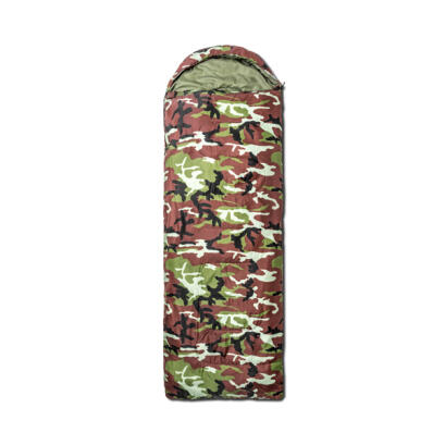 Sac de Dormit cu Geanta de Transport - 220 x 72 cm - Camuflaj